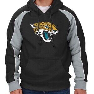 Jacksonville Jaguars FOCO Size XXXL Men’s drop tailed striped Hoodie